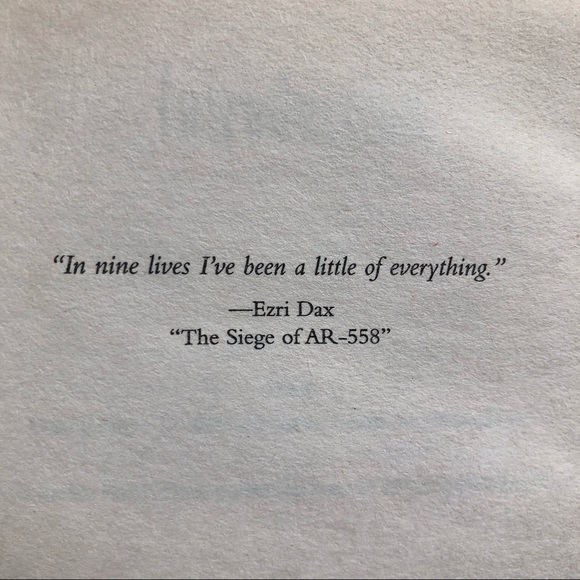 StarTrek DS9: The Lives of Dax book - Picture 4 of 8